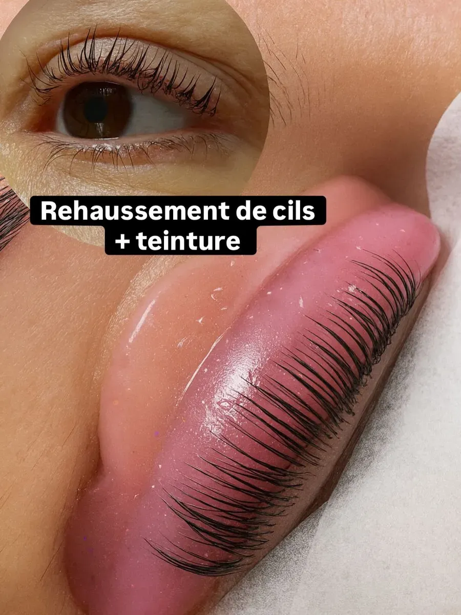 Rehaussement de cils et teinture au Loft by Anaïs